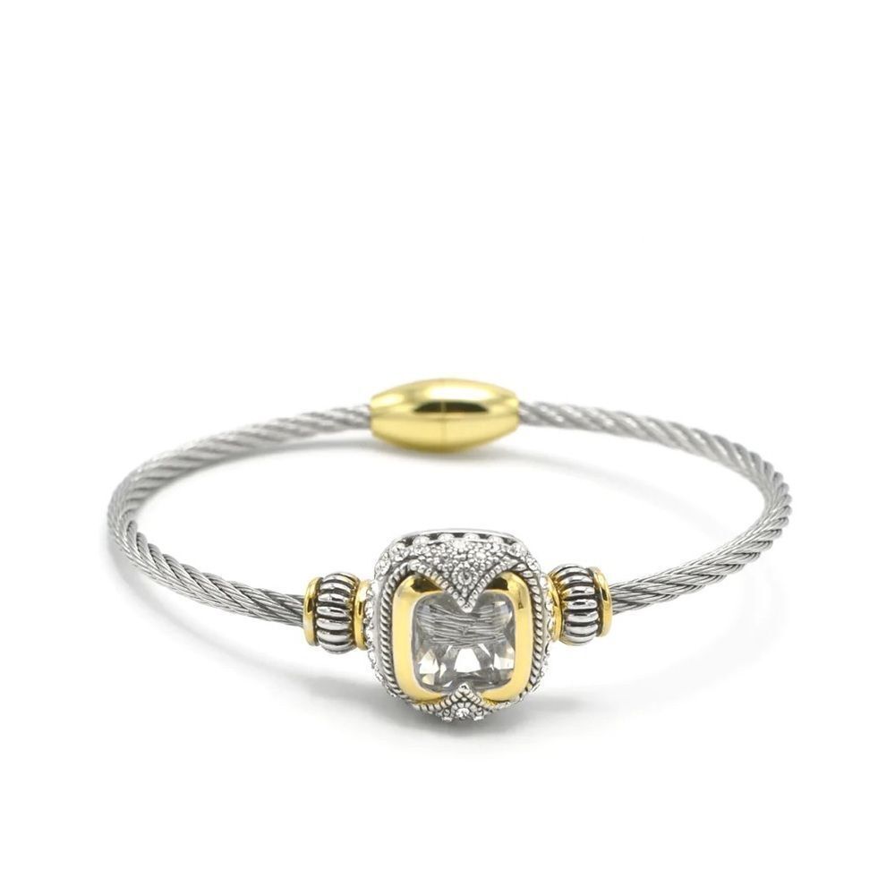 DIAMOND CABLE ROPE BRACELET - Picture 11 of 12
